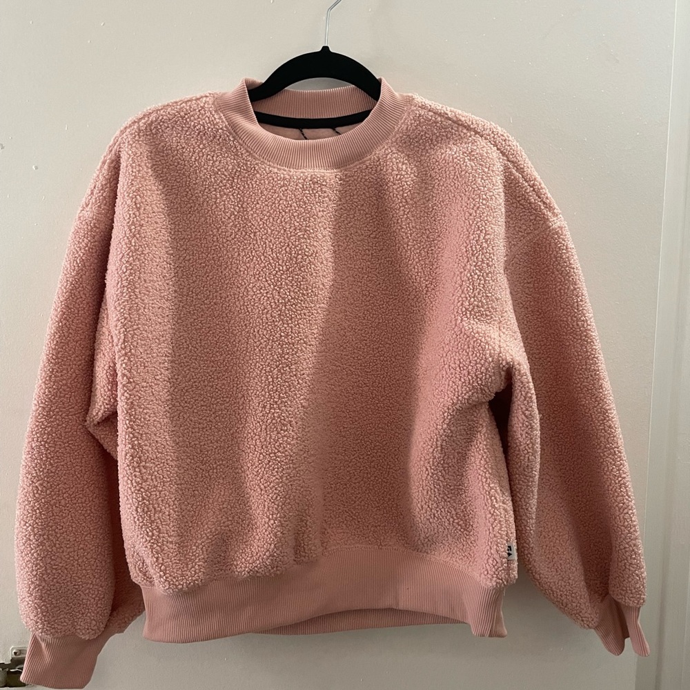 Pink crewneck sweater